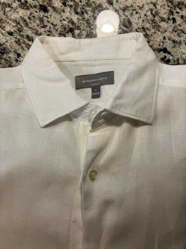 Neiman Marcus Linen Shirt NWOT Large $195