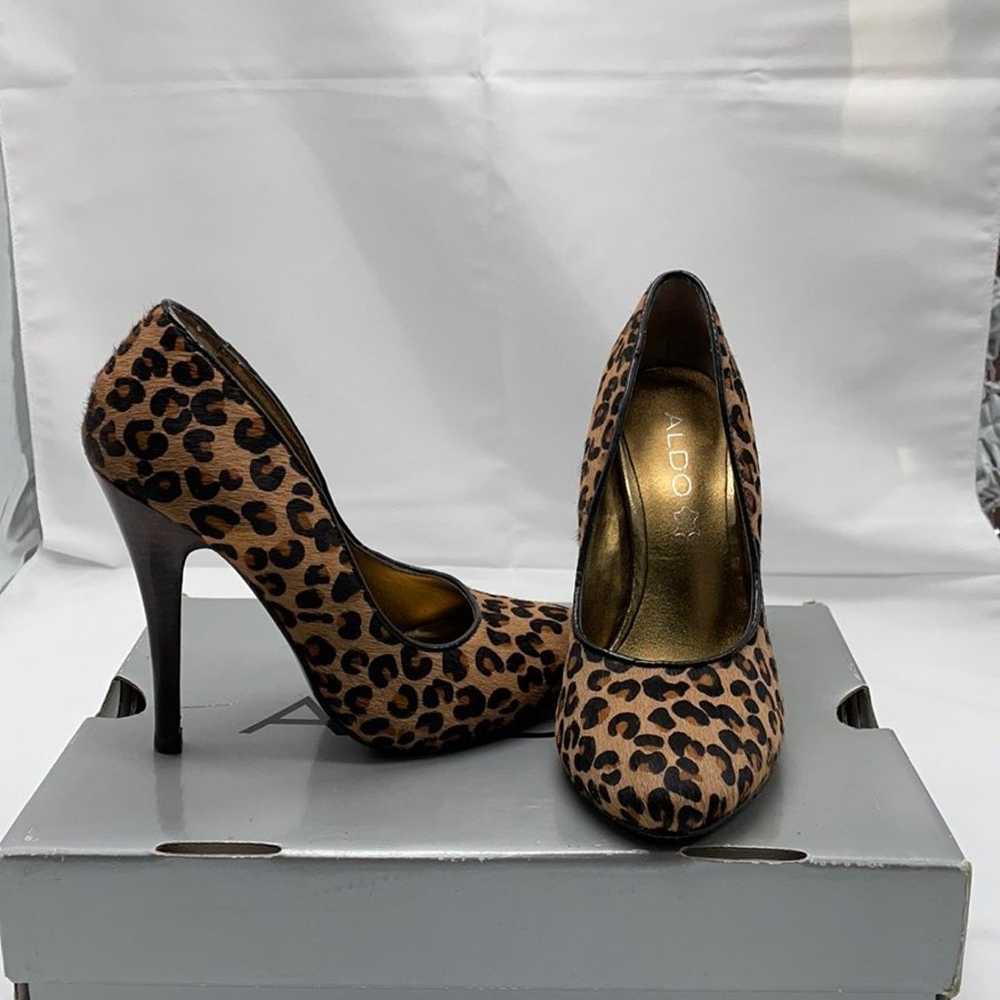 Aldo Cheetah Print Stiletto High Heals - image 1