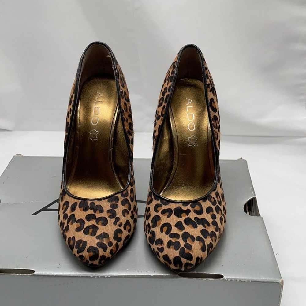 Aldo Cheetah Print Stiletto High Heals - image 2