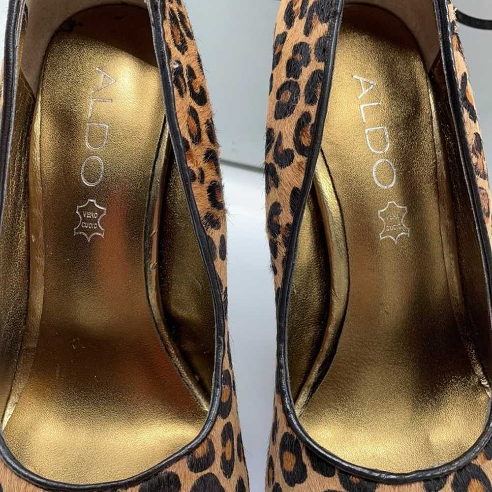 Aldo Cheetah Print Stiletto High Heals - image 7