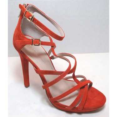 BCBG Orange Platform Sandals 10 NEW