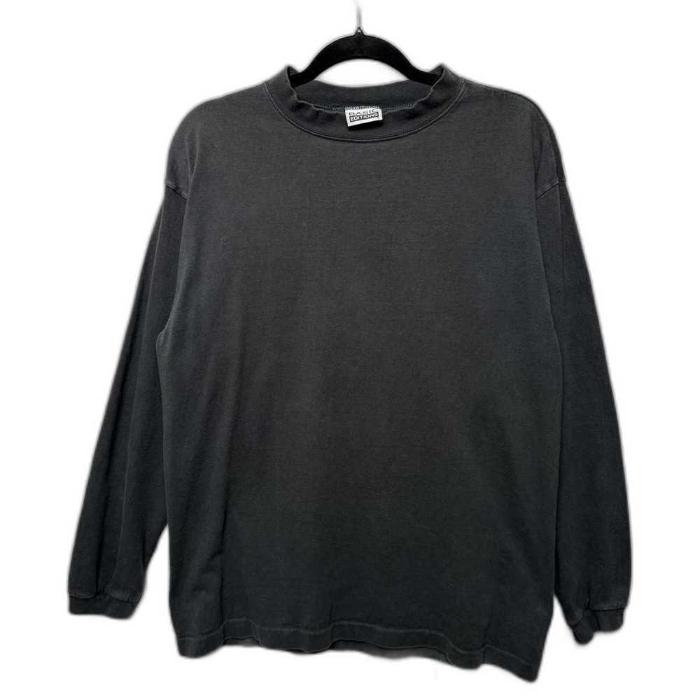 Basic Editions VTG 90s smoke faded essential blan… - image 1