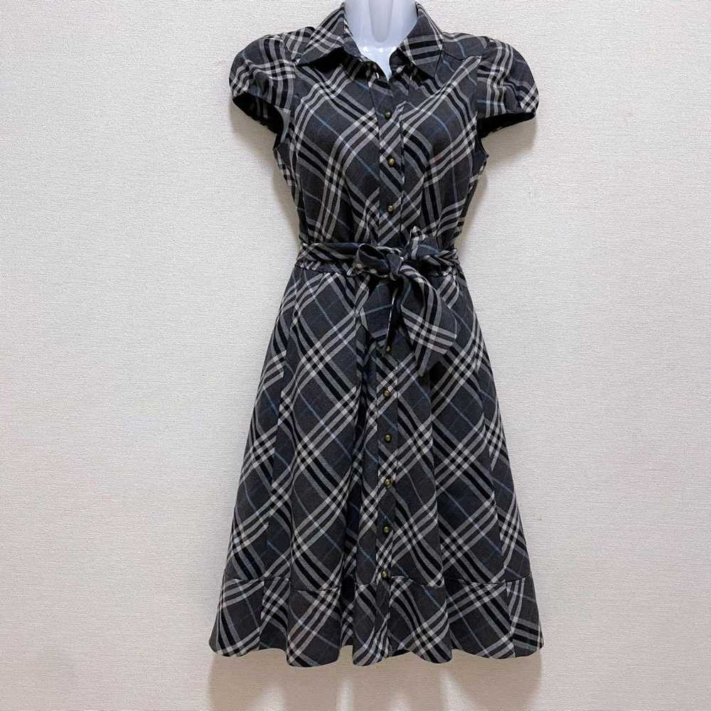 Women JP-size S Dress Burberry Blue Label Dress N… - image 2