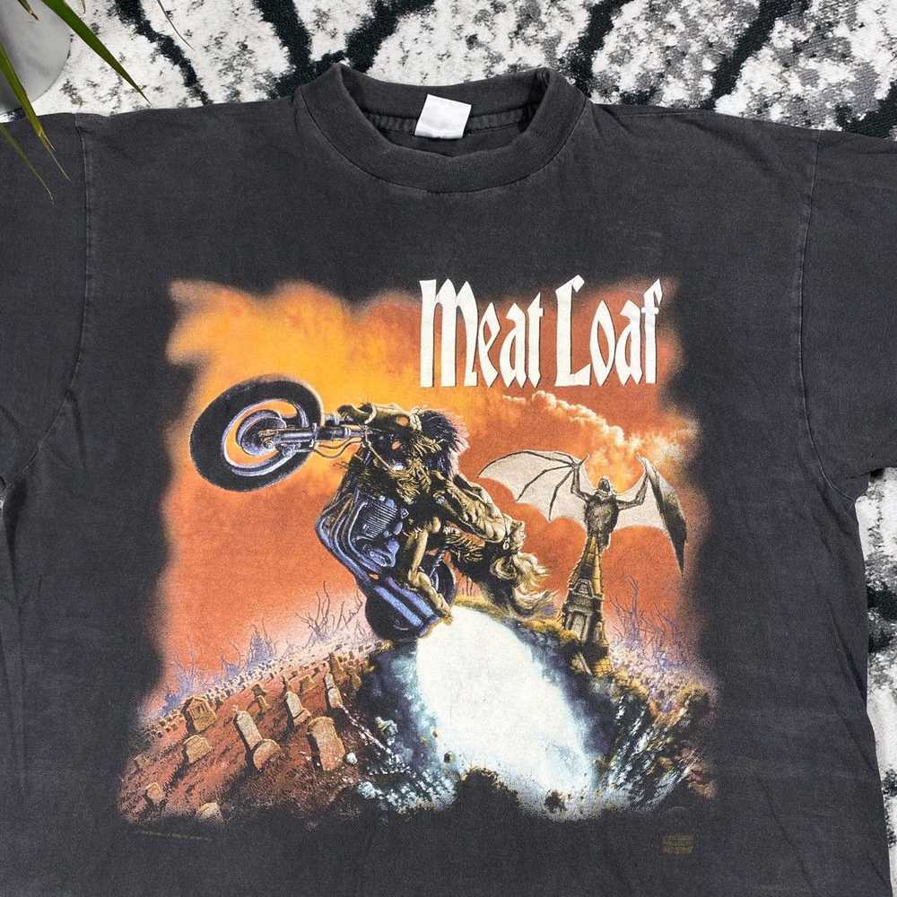 Band Tees × Rock T Shirt × Streetwear MEAT LOAF 9… - image 3