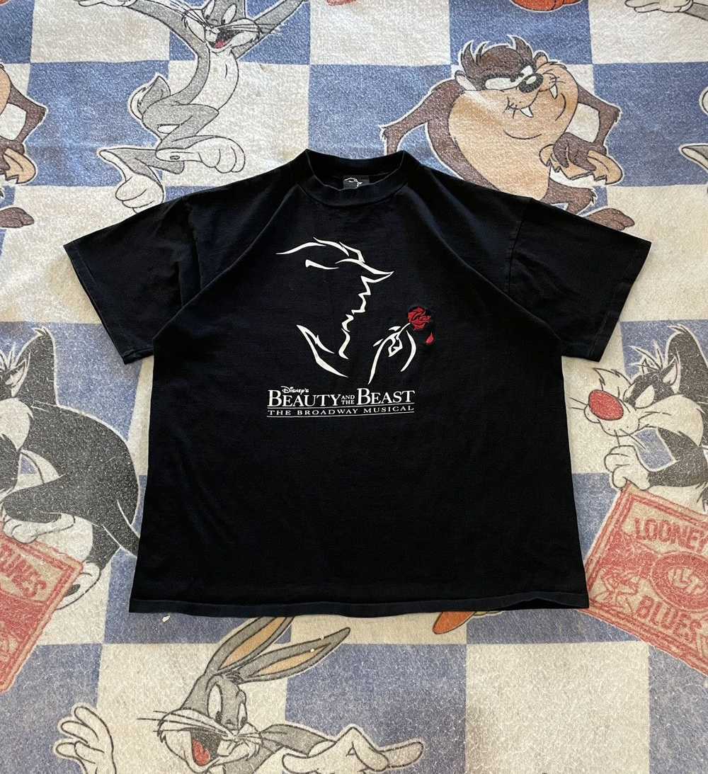 Disney × Vintage Vintage beauty and the beast bro… - image 1