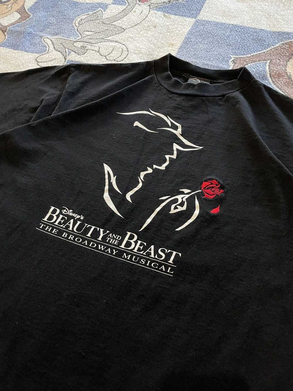 Disney × Vintage Vintage beauty and the beast bro… - image 2