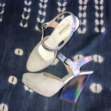 Dries Van Noten Iridescent Heels 6 - image 1