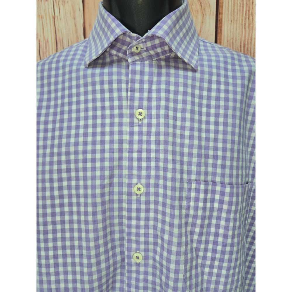 Peter Millar Peter Millar Mens Medium Purple & Wh… - image 2