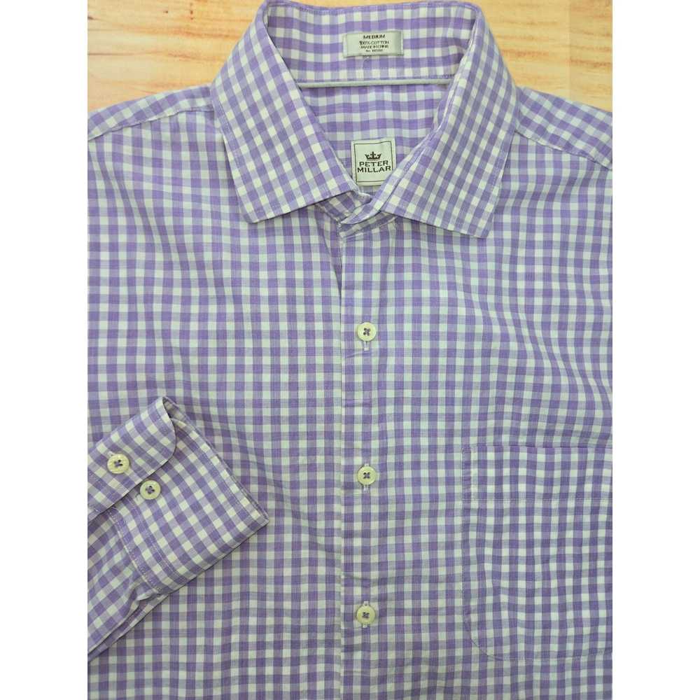 Peter Millar Peter Millar Mens Medium Purple & Wh… - image 3