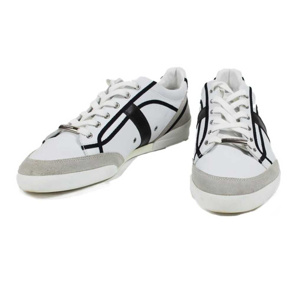 Dior Homme Leather low trainers - image 2