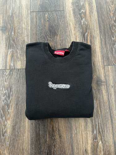 Supreme Supreme Gonz Logo Crewneck SS21 Black