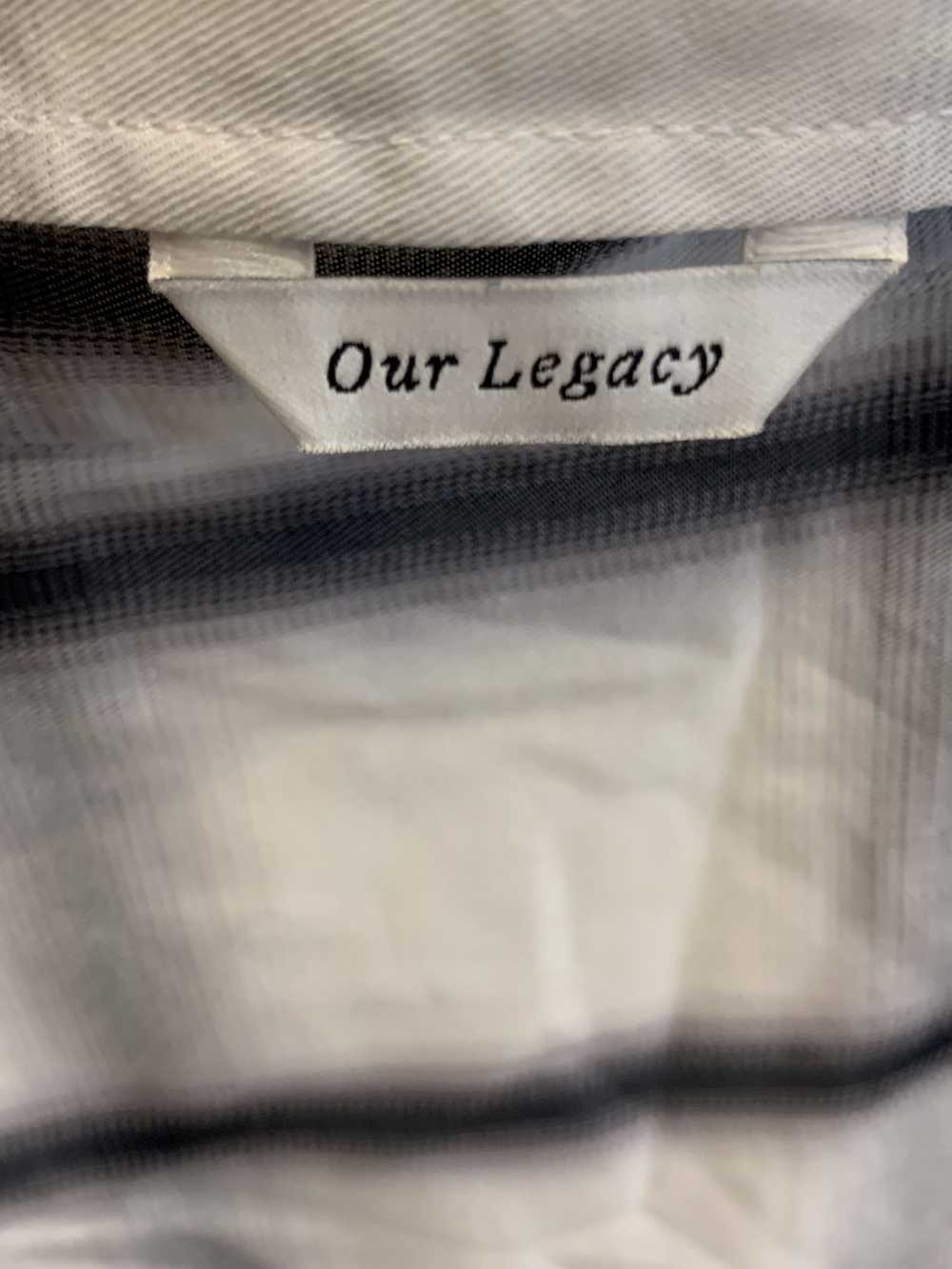 Our Legacy our legacy black/white optic dissonanc… - image 6