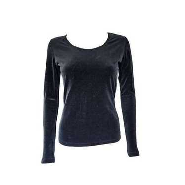 goth vintage velvet long sleeve