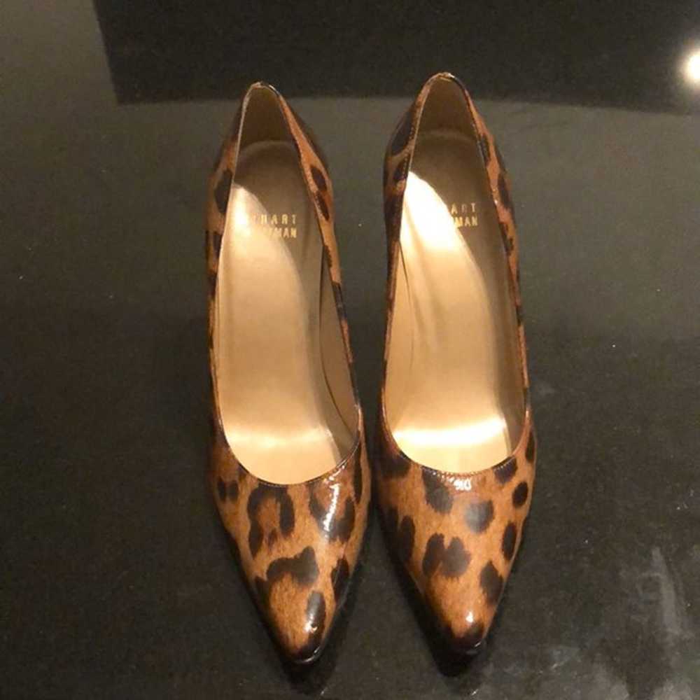 stuart weitzman patent leather cheetah a - image 3