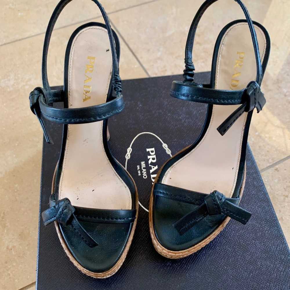 Prada Platform Sandals - image 3