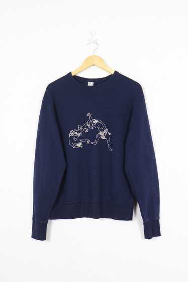 Uniqlo Uniqlo Hokusai Blue Sweatshirt Size S