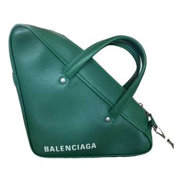 Balenciaga Triangle leather handbag