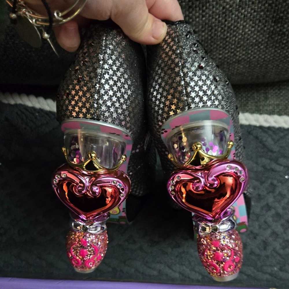 Irregular Choice Charming Heart Magic Wand Shoes … - image 7