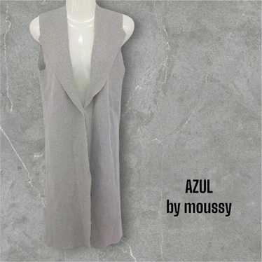 AZUL BY MOUSSY Gray Knit Cardigan