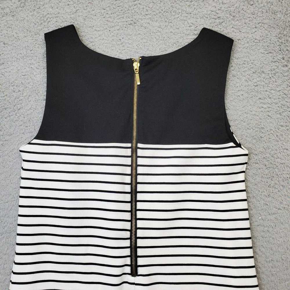 Dex Tank Dress Womens Small Black White Striped S… - image 5