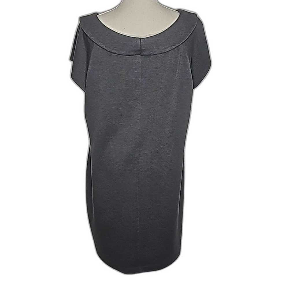 Dress by Evan-Picone Shift Gray Size 16 - image 3