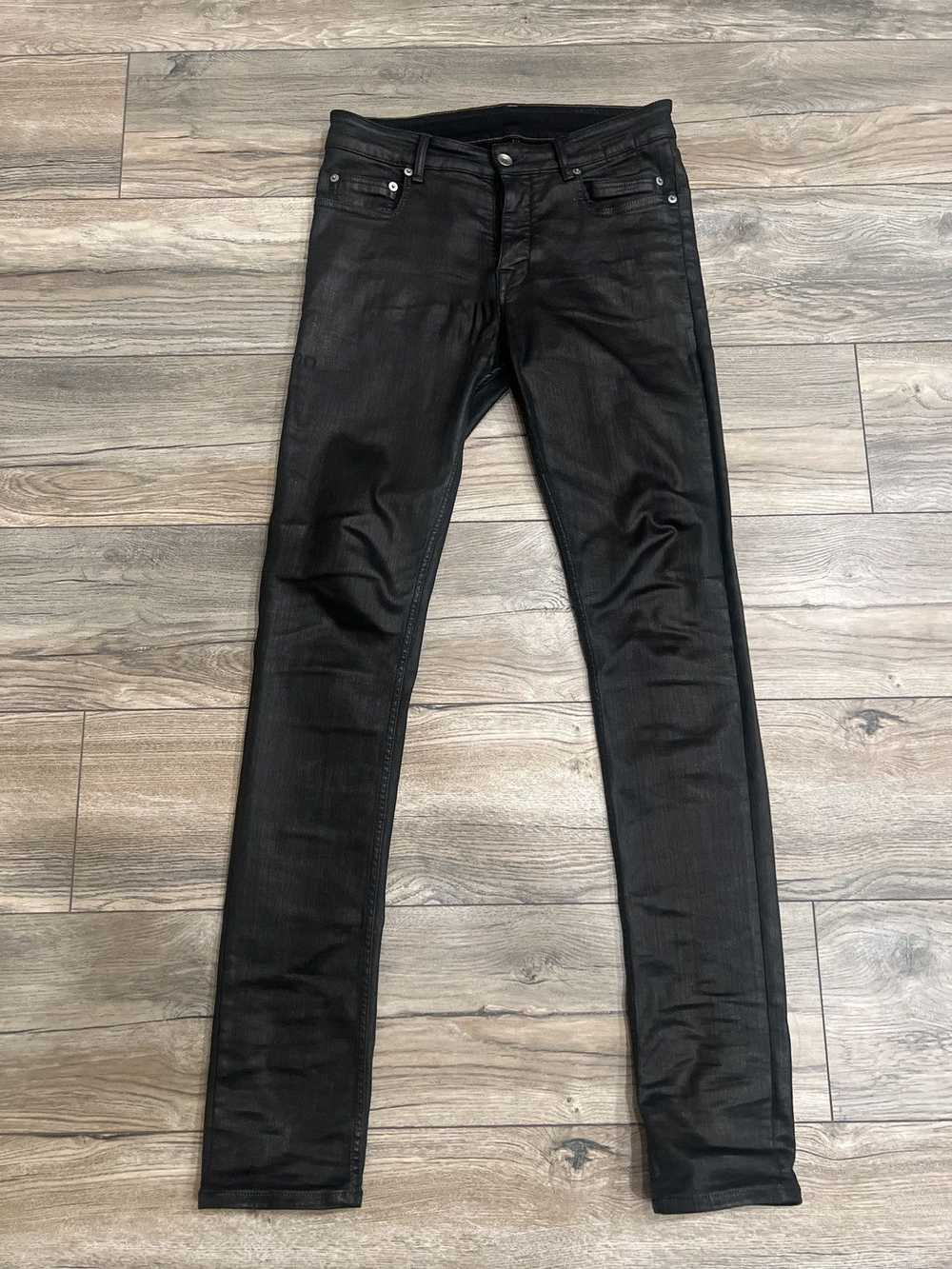 Rick Owens Rick Owens Waxed Tyrone Denim - image 1