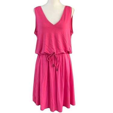 Sweaty Betty Women's Dress Sz S Pink Drawstring Wa