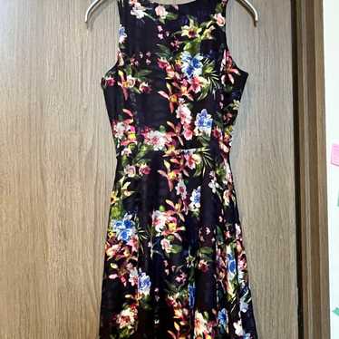 [Love Addy] Floral Pattern Sleeveless Dress - image 1