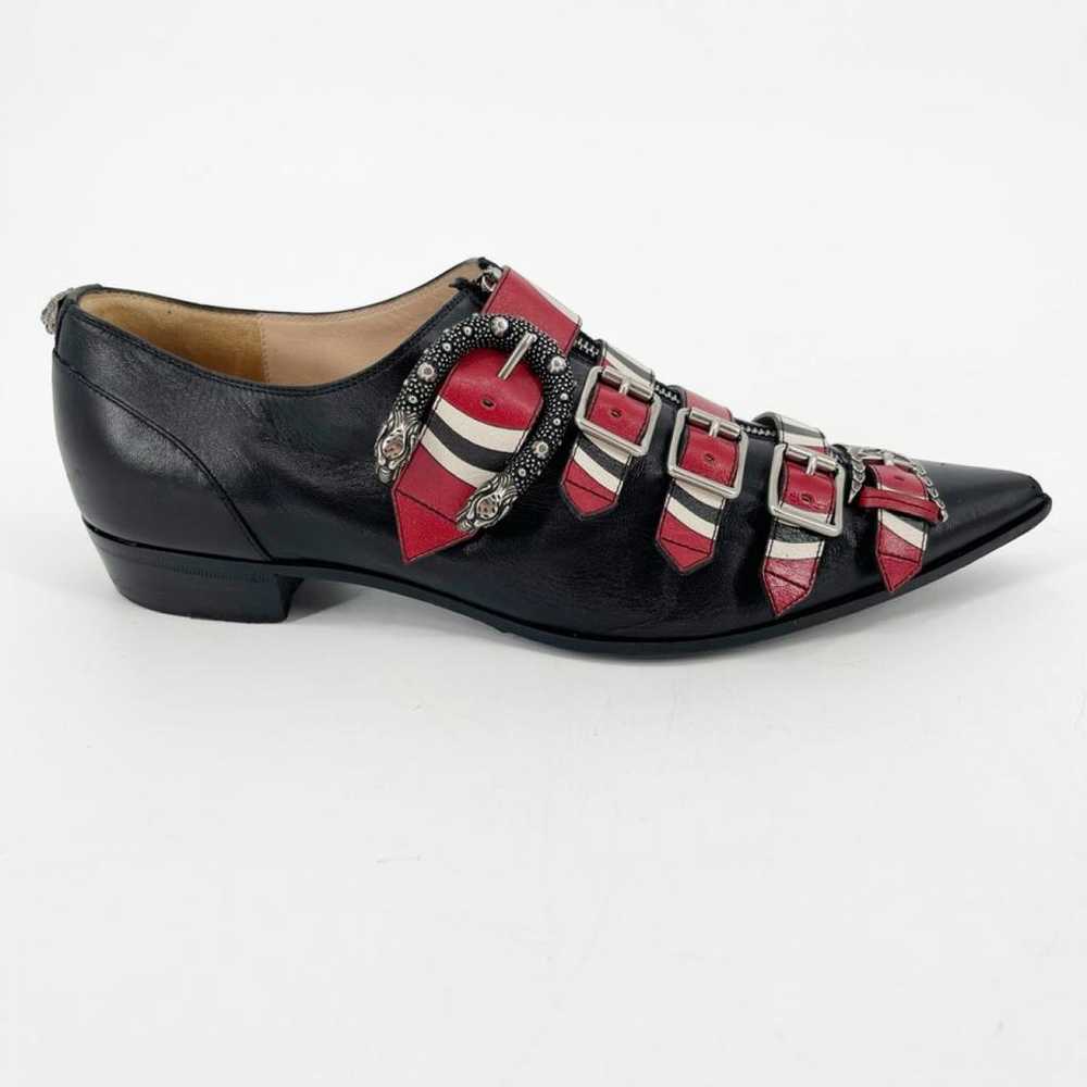 Gucci Leather flats - image 3