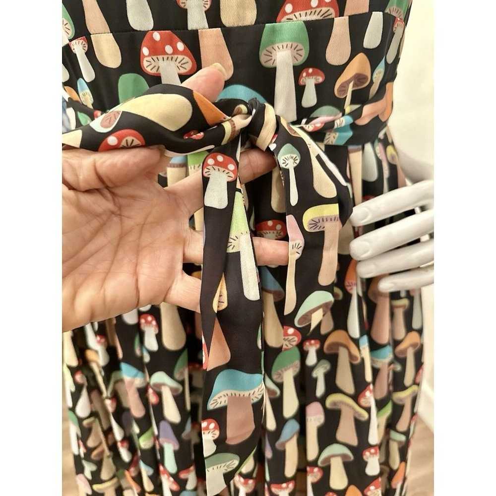 NWT LA SOUL Mushroom Dress Pinup Rockabilly Fit F… - image 4