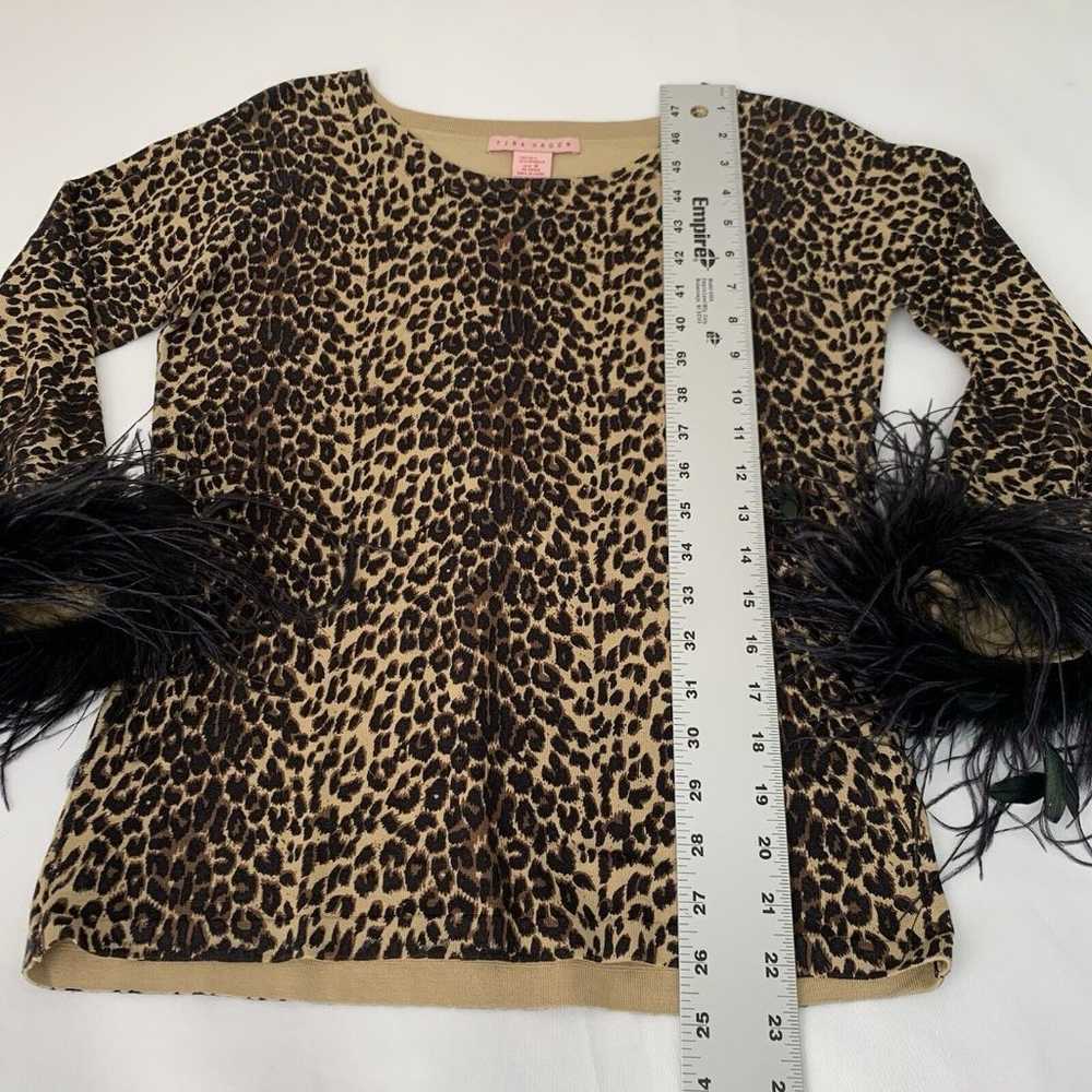 VTG Tina Hagen Silk Top Women S Animal Print Neut… - image 7