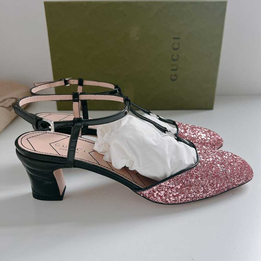 Gucci Glitter heels - image 3