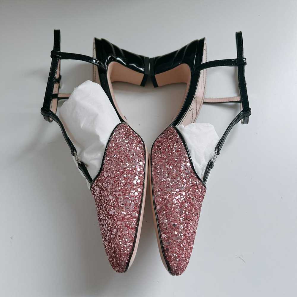 Gucci Glitter heels - image 6