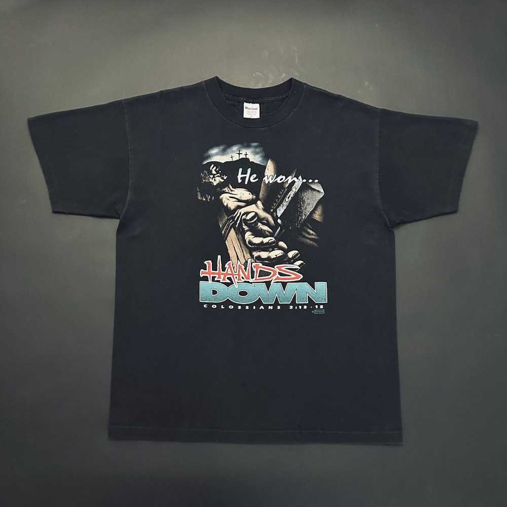 Streetwear × Vintage Vintage Jesus T Shirt - image 1