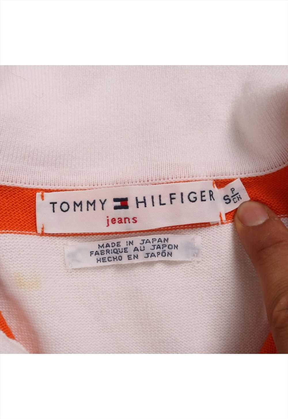 Tommy Hilfiger  Striped Knitted V Neck Jumper / S… - image 3