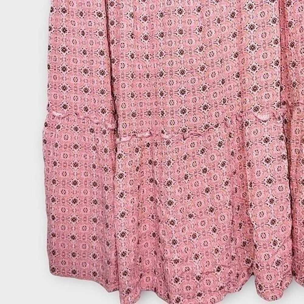 Knox Rose Womens Dress Sz Large Pink 1/2 Sleeves … - image 10