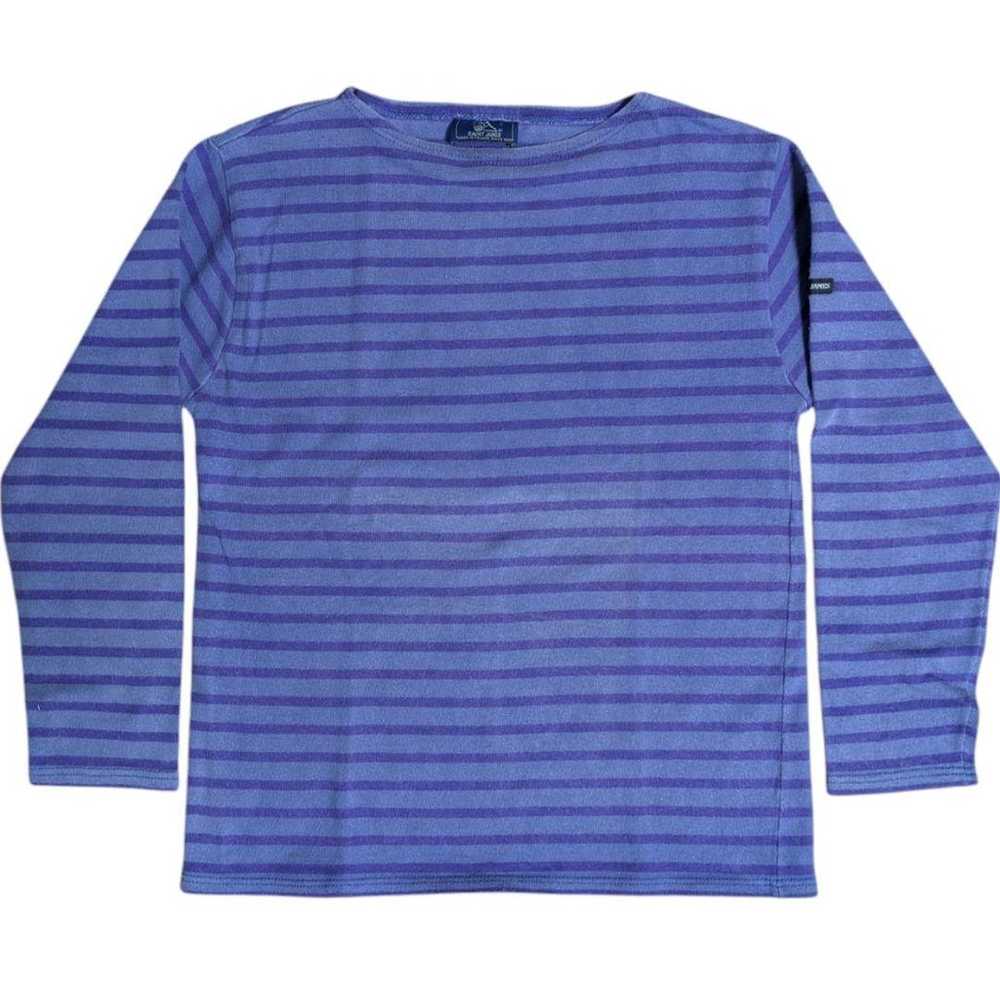 XS French-made Saint James Wesson Border T-shirt