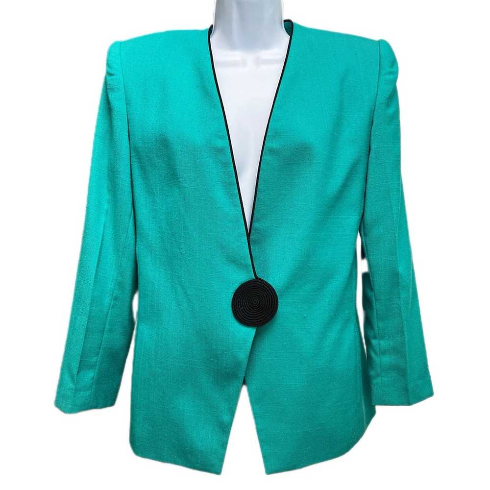 Vintage Stirling Cooper Single-Button Blazer Size… - image 1