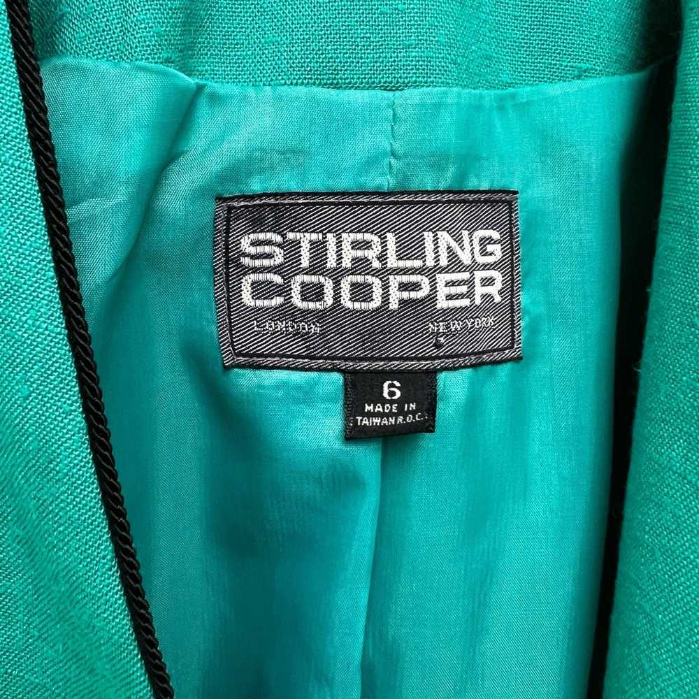 Vintage Stirling Cooper Single-Button Blazer Size… - image 6