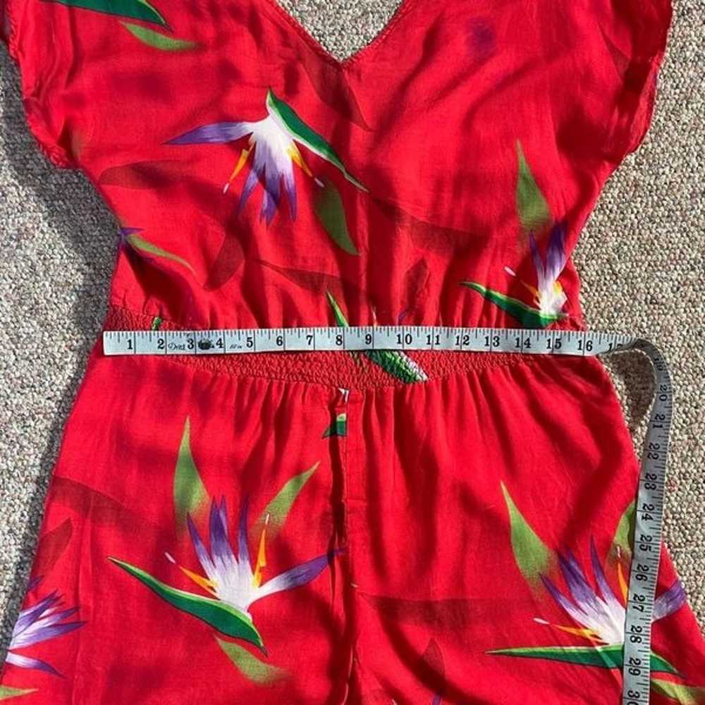 Vintage 1970s Floral Romper Jumpsuit - image 9