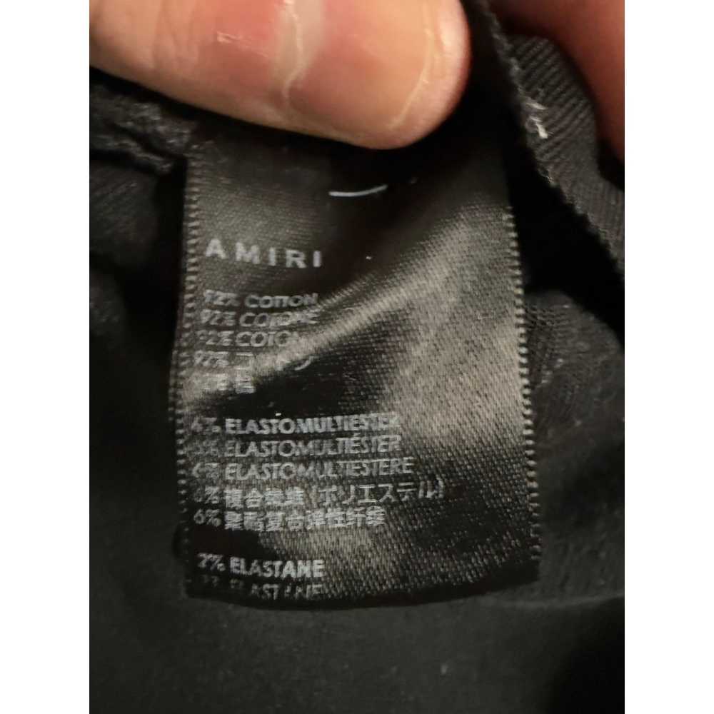 Amiri Amiri MX1 Black Paisley Patch Used 36 - image 4