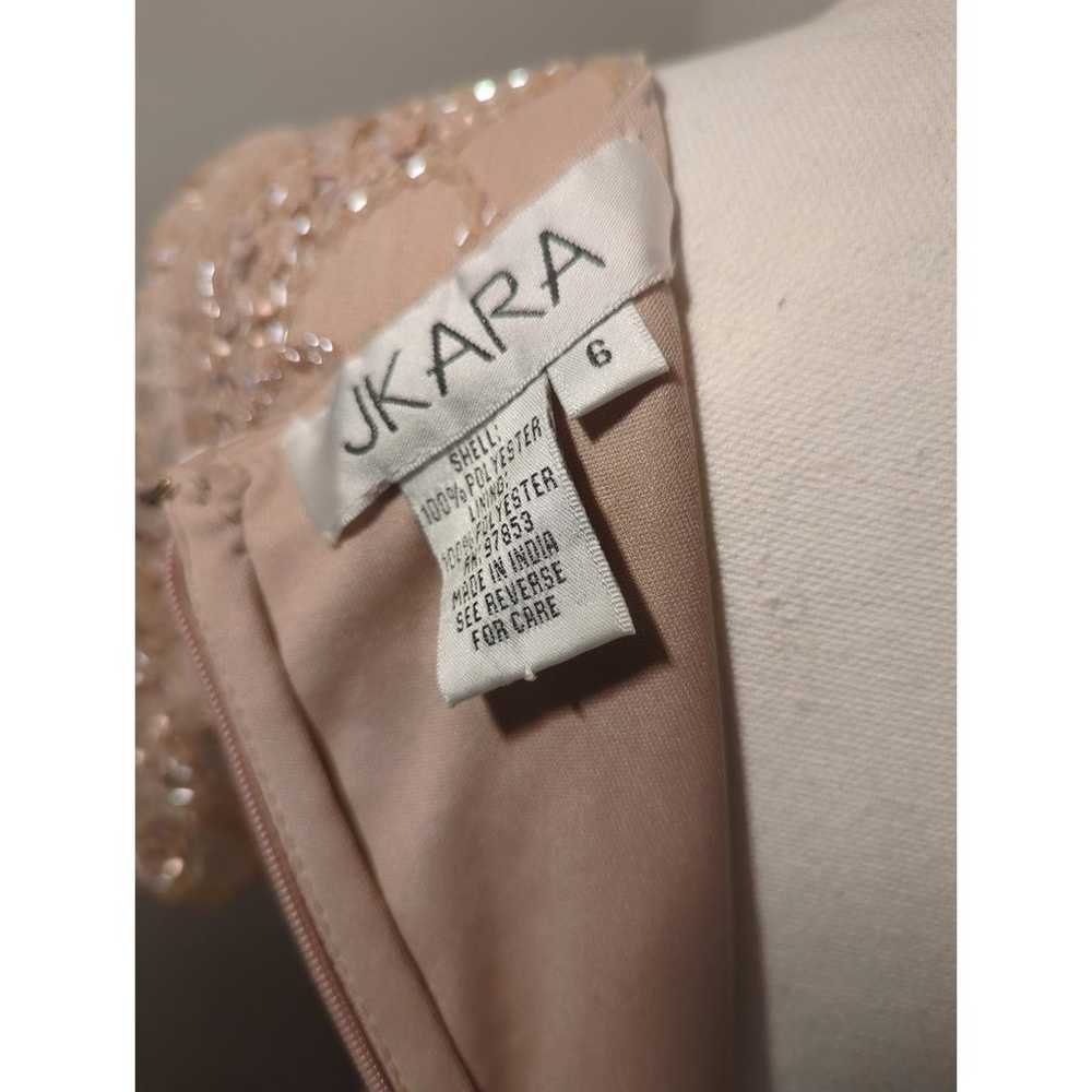 Jkara Beaded Blush Pink Sz 6 Formal Party Dress - image 8