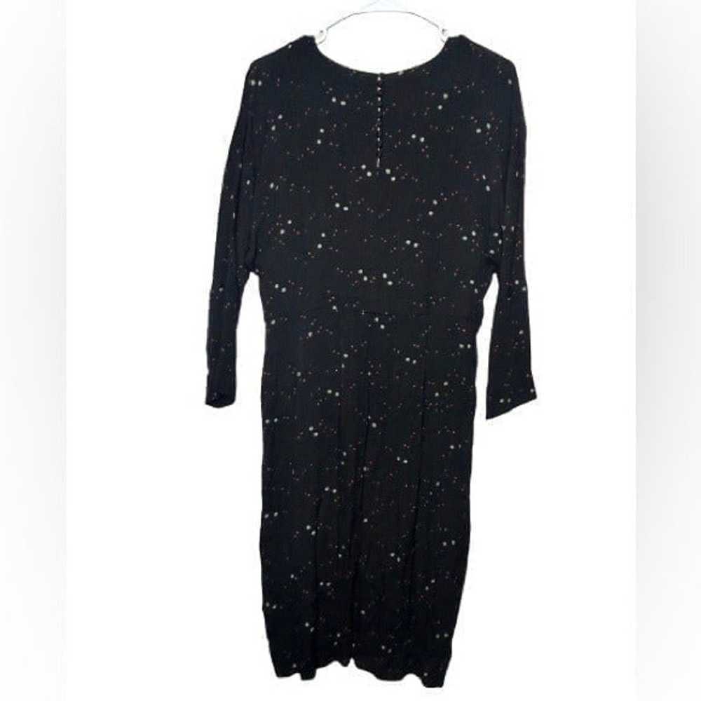 Noa Noa long sleeve dress sz 36= sz S - image 6