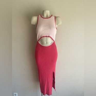 Pink Women’s Maxi Dress - image 1