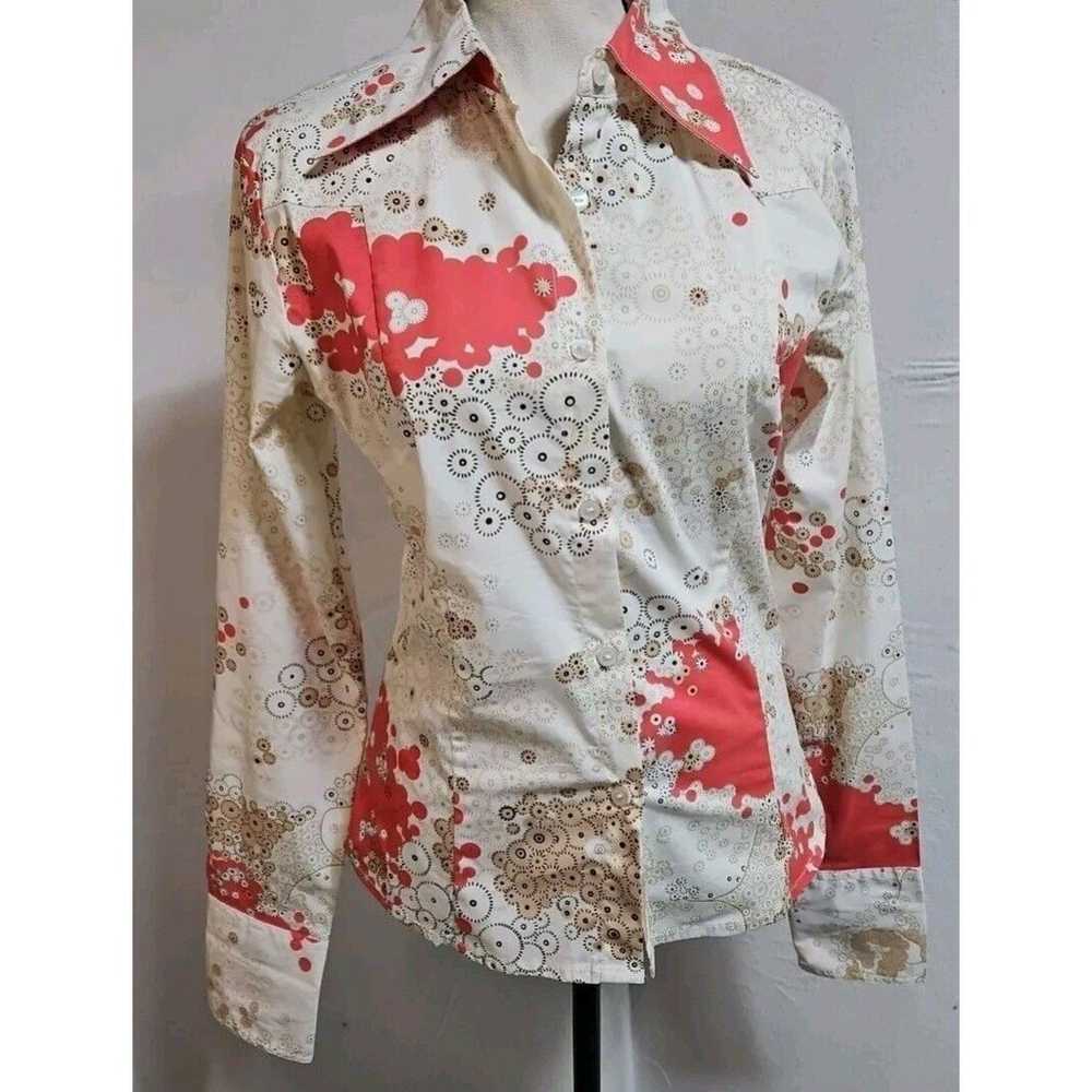 VILA Clothes  ANISETTE FLOWER SHIRT Women wide co… - image 1