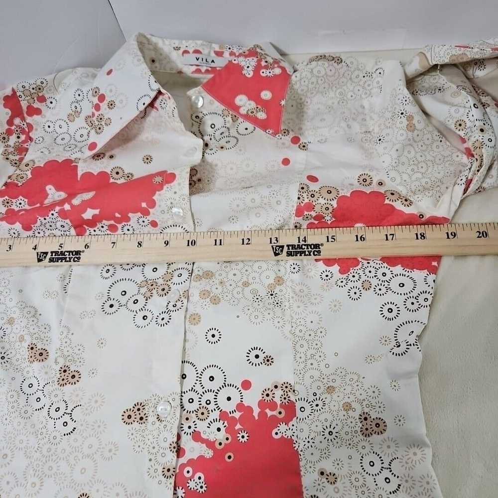 VILA Clothes  ANISETTE FLOWER SHIRT Women wide co… - image 9