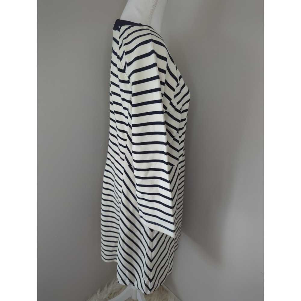 Banana Republic Coastal Knit Fit Flare Striped Sz… - image 2