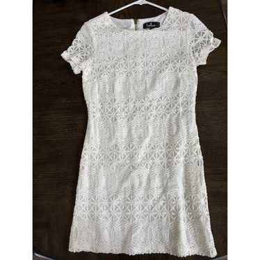 Lulus White Lace Sheath Dress Lace Size Small NWOT