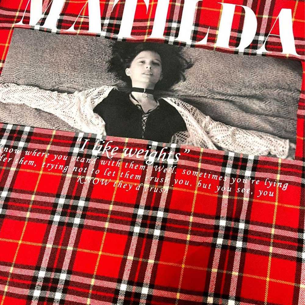 DONGSINSA Leon Mathilda Tartan Check Shirt Large … - image 8