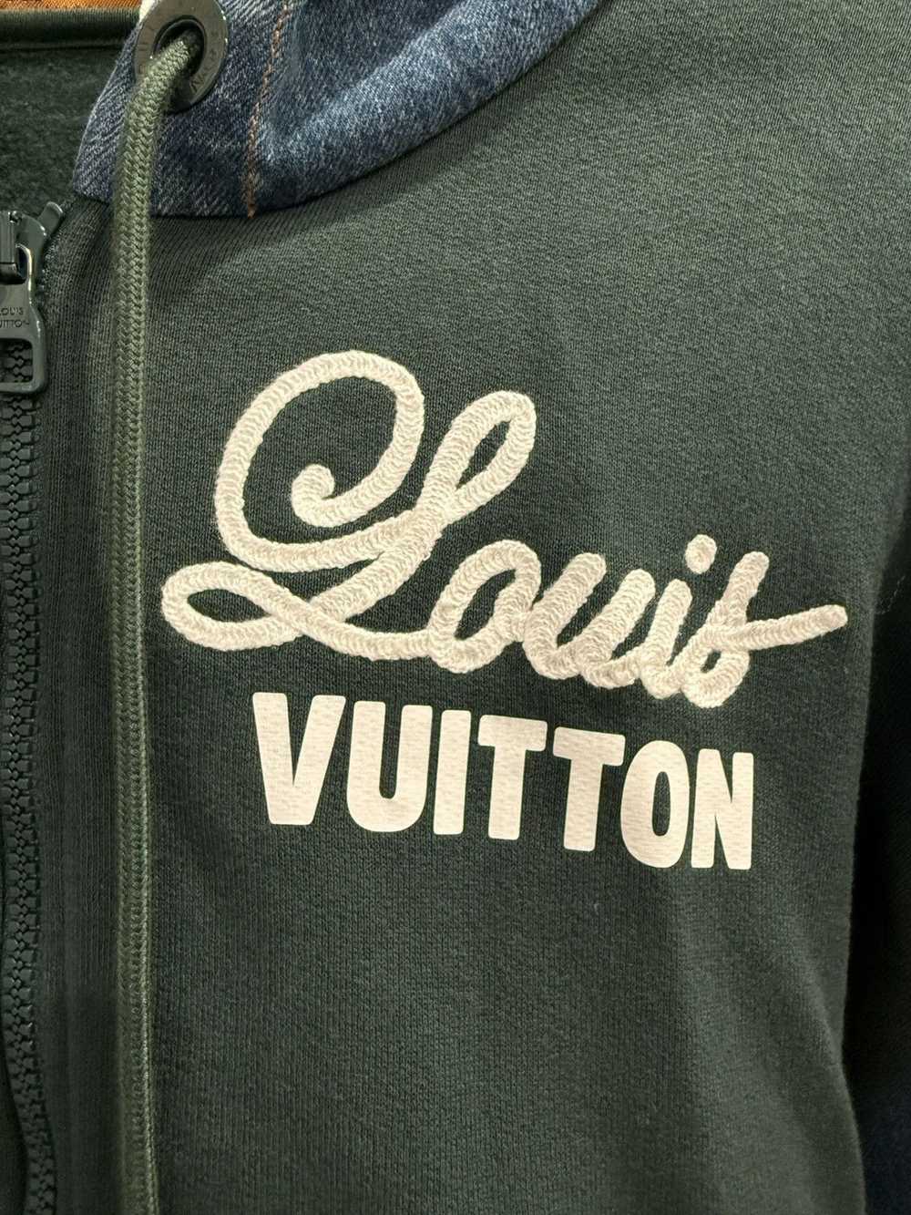 Louis Vuitton Louis Vuitton Logo Denim Hybrid Jac… - image 2